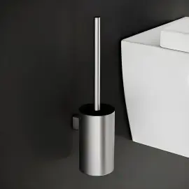 Щітка для унітазу Architect Cosmic WJC235A0000003 Brushed Stainless Steel — вид спереду