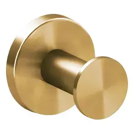 Гачок для рушників Architect S+ Cosmic WJC235A0021040 Gold Brushed — вид на білому тлі