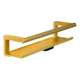 Полиця для душу Architect S+ Cosmic WJC235A0048040 Gold Brushed — вид на білому тлі