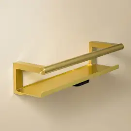 Полиця для душу Architect S+ Cosmic WJC235A0048040 Gold Brushed — бічний ракурс