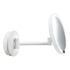 Дзеркало косметичні Just Look WR 7X, білий Decor Walther 0123750 White Matt — вид на білому тлі