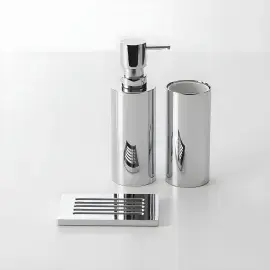 Склянка для зубних щіток Mikado MK SMB, хром Decor Walther 0522500 — вид спереду