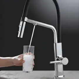 Змішувач для кухні з подачою фільтрованої води Acqua Devit 91226 — вид спереду
