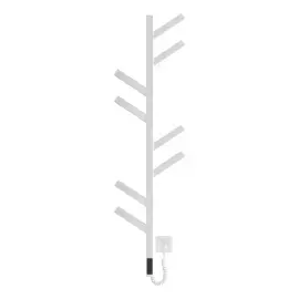 Сушка для рушників електрична Albero Devit DPR117025000W White Matt — бічний ракурс