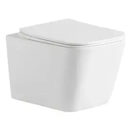 Підвісний унітаз Balance Square Devit DBS71051111W — вид на білому тлі