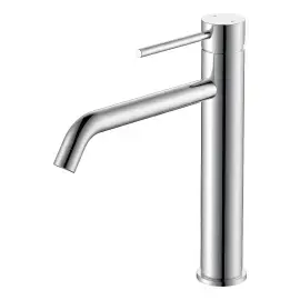 Змішувач для раковини, високий Flow Devit 550533C Chrome — вид на білому тлі