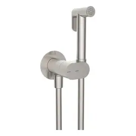 Гігієнічний душ Flow Devit 550539N Brushed Nickel — вид на білому тлі