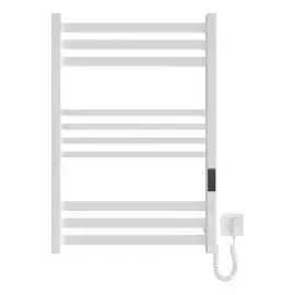 Сушка для рушників електрична Ancoro Devit DAN077053000W White Matt 53 х 77 см — бічний ракурс
