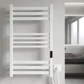 Сушка для рушників електрична Ancoro Devit DAN077053000W White Matt 53 х 77 см — вид спереду