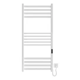 Сушка для рушників електрична Ancoro Devit DAN117053000W White Matt 53 х 117 см — бічний ракурс