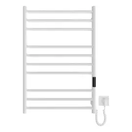 Сушка для рушників електрична Primo Devit DPR077053000W White Matt 53 х 77 см — бічний ракурс