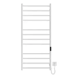 Сушка для рушників електрична Primo Devit DPR117053000W White Matt 53 х 117 см — бічний ракурс