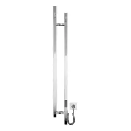 Сушка для рушників електрична Stretto Devit DST117014000C Polished Steel — бічний ракурс