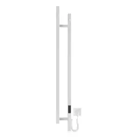 Сушка для рушників електрична Stretto Devit DST117014000W White Matt — бічний ракурс