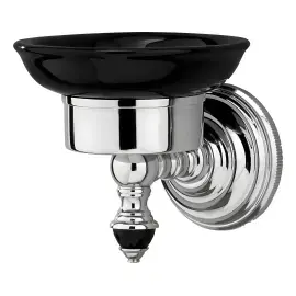 Мыльница Black Diamond Devon&Devon BLKD501CRNE Chrome — вид на белом фоне