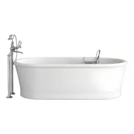 Ванна Celine Petite White Devon&Devon CELINE PETITE WHITE — вид на білому тлі