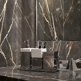 Контейнер з кришкою Cube Devon&Devon CUBE302CR Chrome — бічний ракурс