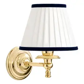 Настінний світильник Daisy Velvet Devon&Devon DEDAISYVL Light Gold — вид на білому тлі