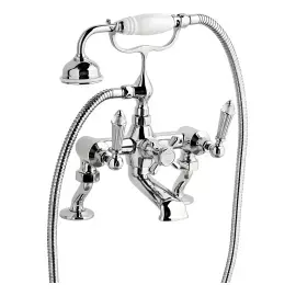 Змішувач для ванни Diamond Devon&Devon WHD70BCR Chrome — вид на білому тлі