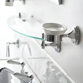 Мильниця Kalos Devon&Devon KLS101CR Chrome — бічний ракурс