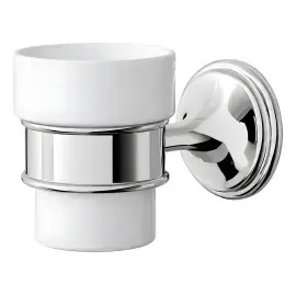 Склянка для зубних щіток Kalos Devon&Devon KLS103CR Chrome — вид на білому тлі