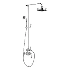 Душова система зі змішувачем Signature Devon&Devon KITMARK3174CR Chrome — вид на білому тлі