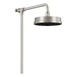 Душова система зі змішувачем Signature Devon&Devon KITMARK3174NKSA Satin Nickel — вид спереду