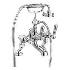 Смеситель для ванны Signature Devon&Devon SGN740BCR Chrome — вид на белом фоне