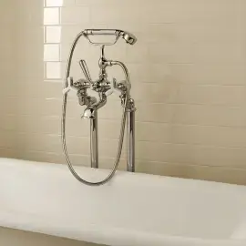 Змішувач для ванни Tribeca Devon&Devon TRB555CR Chrome — вид спереду