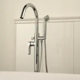 Змішувач для ванни Twenties Devon&Devon TWY980CR Chrome — бічний ракурс
