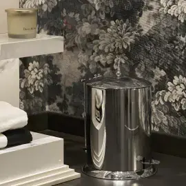 Відро для сміття Waltz Devon&Devon WLZ-160-CR Chrome — бічний ракурс