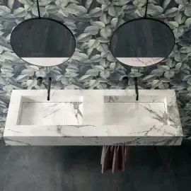 Декор настінний ABK Wide&Style Mini Decorative Mood Foliage rett. 60 х 120 см Different 0008438 — бічний ракурс