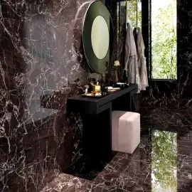 Керамограніт Marvel Edge Red Luxury 75 х 150 см Different AAIQ — вид спереду