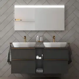 Гачок Starck T Duravit 0099290400 Brushed Bronze — вид згори