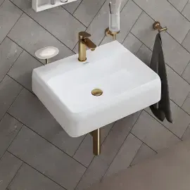 Гачок подвійний Starck T Duravit 0099300400 Brushed Bronze — вид згори
