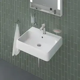 Мильниця підвісна Starck T Duravit 0099337000 Stainless Steel Brushed — вид згори