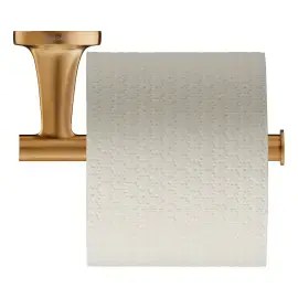 Тримач туалетного паперу Starck T Duravit 0099370400 Brushed Bronze — бічний ракурс