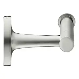 Тримач туалетного паперу Starck T Duravit 0099377000 Stainless Steel Brushed — вид спереду