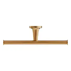 Тримач туалетного паперу подвійний Starck T Duravit 0099380400 Brushed Bronze — вид на білому тлі
