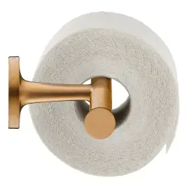 Тримач туалетного паперу подвійний Starck T Duravit 0099380400 Brushed Bronze — вид ззаду
