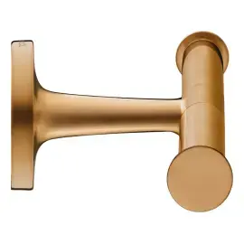 Тримач туалетного паперу подвійний Starck T Duravit 0099380400 Brushed Bronze — вид спереду