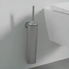 Йоржик підвісний Starck T Duravit 0099467000 Stainless Steel Brushed — вид спереду