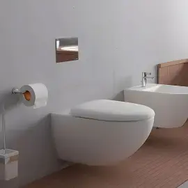 Унітаз півісний Architec Duravit 45720900A1 — бічний ракурс