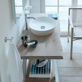 Умивальник Cape Cod Duravit 2328433200 White Satin Matt — вид спереду
