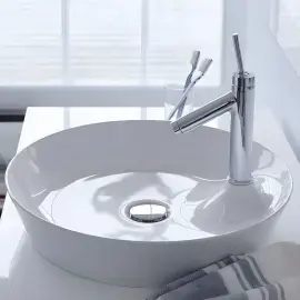 Умивальник Cape Cod Duravit 2328480000 Alpine White — вид ззаду
