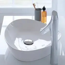 Умивальник Cape Cod Duravit 2339500000 Alpine White — вид згори