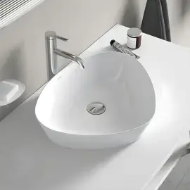 Умивальник Cape Cod Duravit 2339500000 Alpine White — вид ззаду