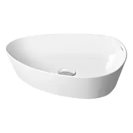 Умивальник Cape Cod Duravit 2339502600 White / White Satin Matt — вид на білому тлі