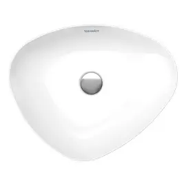 Умивальник Cape Cod Duravit 2339502600 White / White Satin Matt — вид спереду