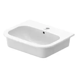 Умивальник D-Code Duravit 0337540000 — вид на білому тлі